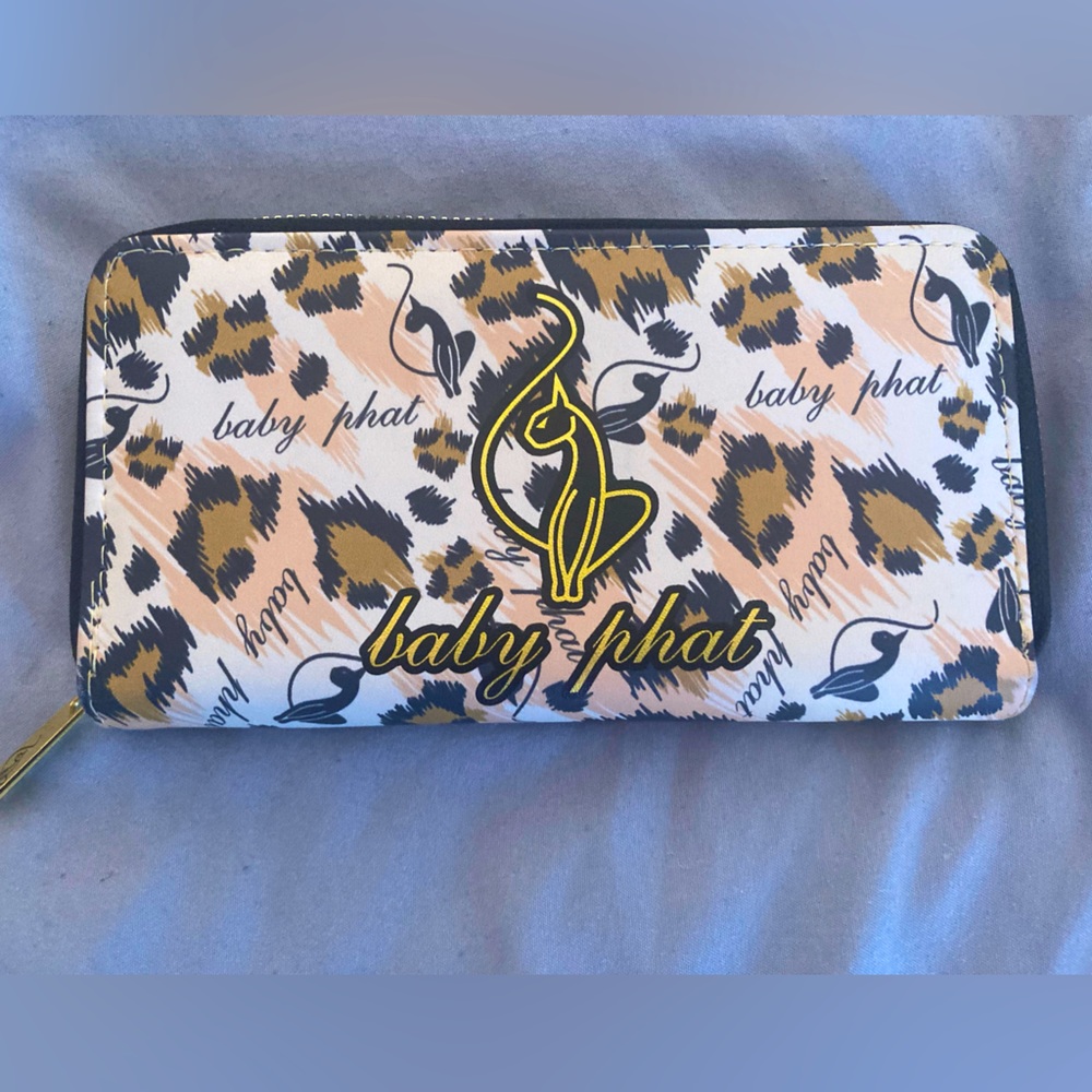 Baby Phat Zipper Wallet
